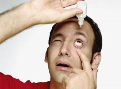 Лечение воспаления роговицы глаза